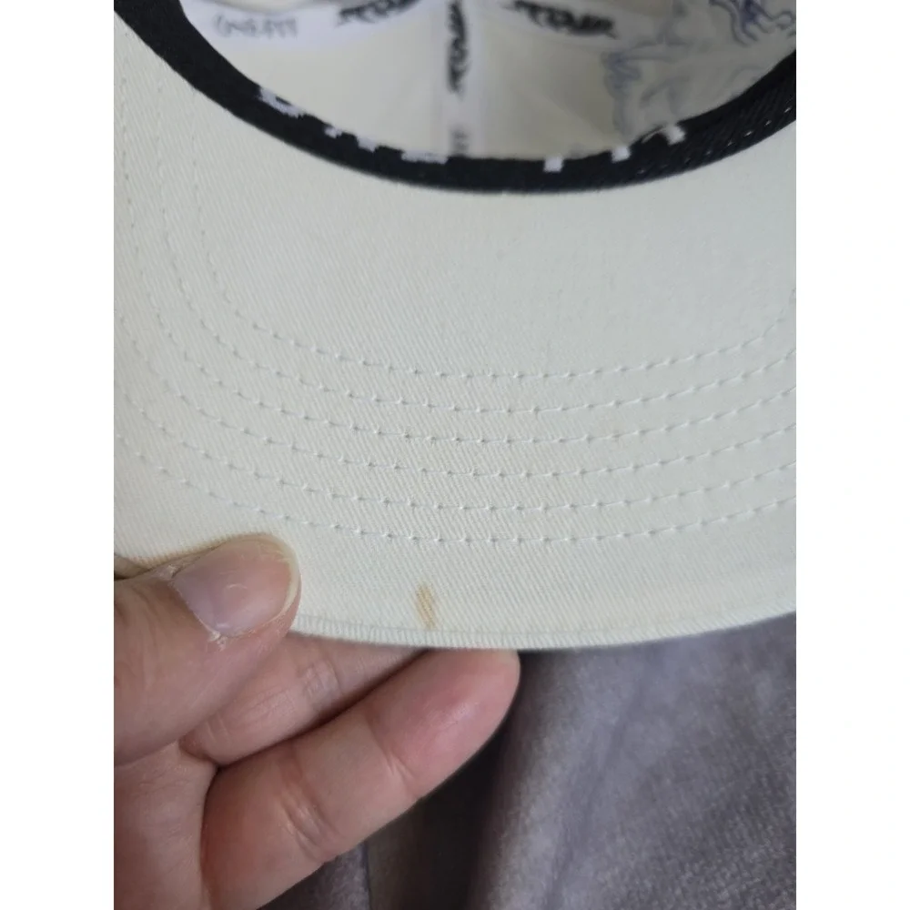 Duke Blue Devils Top Of The World Hat Cap Size M/L One-Fit Flex Cream Blue NCAA